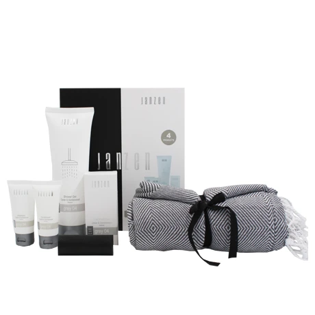 Janzen Giftset Grey & Hamamtowel